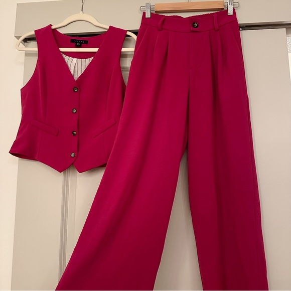 Pants & Jumpsuits Hot Pink Matching Set Poshmark
